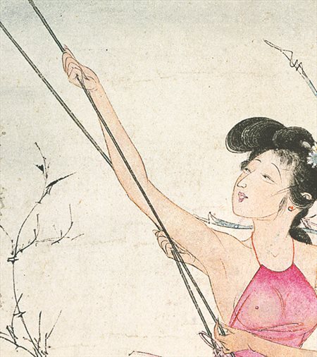 珲春-胡也佛的仕女画和最知名的金瓶梅秘戏图